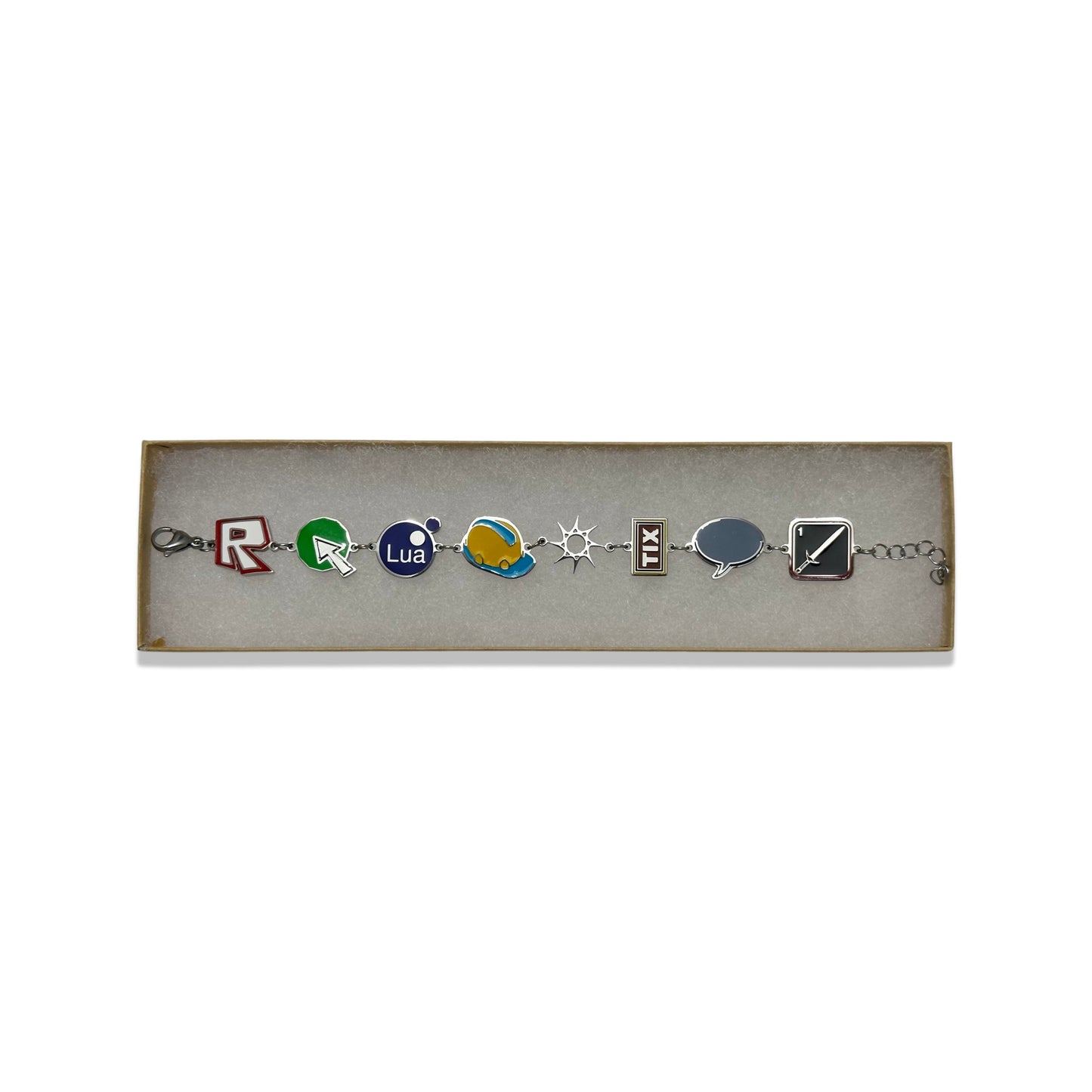 (PREMADE, SHIPS 1-3 DAYS) roblox throwback bracelet 💥🔨